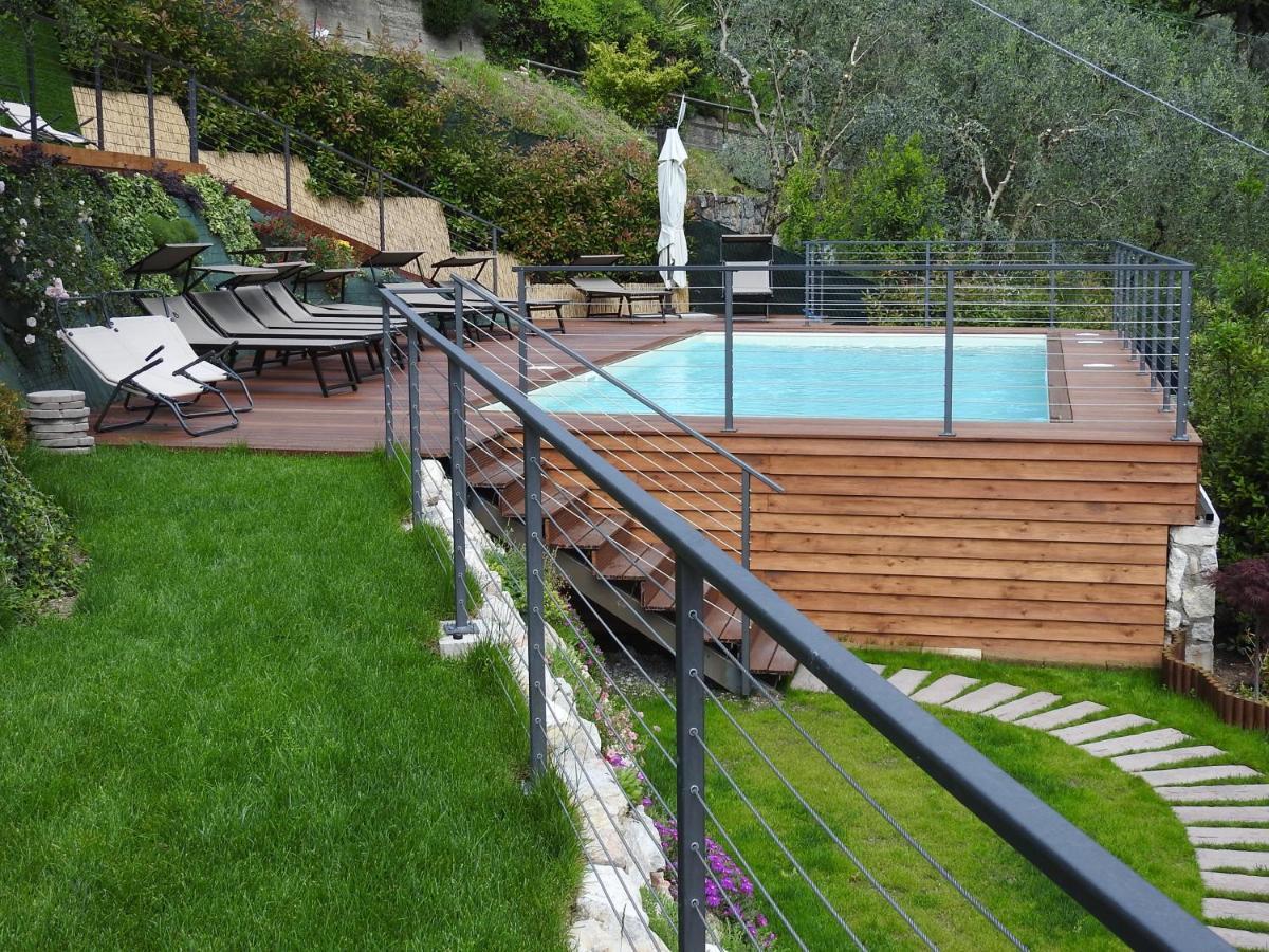 Appartamenti Tasel With Heated Pool Malcesine Buitenkant foto
